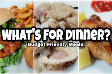 What's For Dinner? | Budget Friendly Meal Ideas