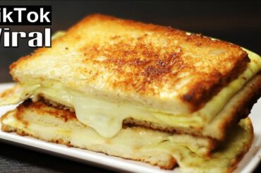 Egg and Cheese Sandwich || TikTok Viral Recipe || Fast and easy breakfast || Tiktok food trend