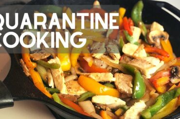 Chicken Fajita Recipe | Pantry Raid | Quarantine Cooking| Easy Dinner Idea