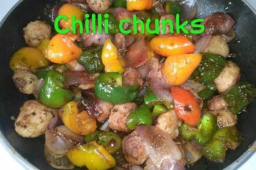DIY-CHILLI CHUNKS HEALTHY EVENING SNACKS EASY RECIPE
