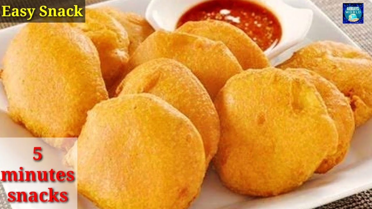 Quick Evening Snacks Recipe | Very tasty Evening Snacks|5 – minutes quick Potato Pakoda| Quick Evening Snacks Recipe | Very tasty Evening Snacks|5 - minutes quick Potato Pakoda|