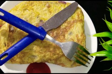 Quick & Easy Breakfast Recipe || Bread Omelette  Recipe ||  Bangalir Harek Ranna