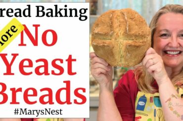 How to Bake Bread Without Yeast - Easy Soda Bread Recipe - Irish Soda Bread - #StayHomeAndCookWithMe