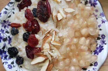 Healthy oats breakfast/weight loss breakfast/milk oats recipe/healthy oats