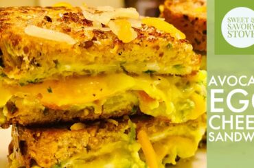 Avocado Egg Cheese Sandwich | Healthy & Nutritious | Sweet & Savory Stove
