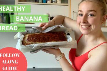 HEALTHY BANANA BREAD // HIGH PROTEIN, EASY & TASTY