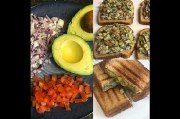 Quick Breakfast Recipe|Grilled Avocado Sandwich