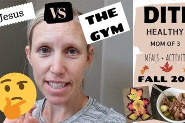 DITL OF A CLEAN EATING SAHM FALL 2019 | HEALTHY DINNER IDEA 2019| FALL CRAFT FOR PRESCHOOLERS |  CMD