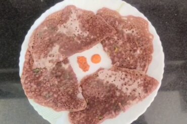 Instant Raagi Dosa | Easy and healthy recipe | Breakfast ideas
