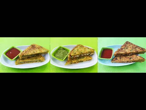 3 Types Of Healthy Bread Pakoras, Ramdan Iftaar Special in *Hindi/Urdu* 3 Types Of Healthy Bread Pakoras, Ramdan Iftaar Special in *Hindi/Urdu*