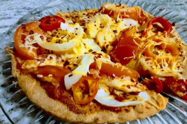 Whole Wheat Pita Bread Pizza - HEALTHY EATING