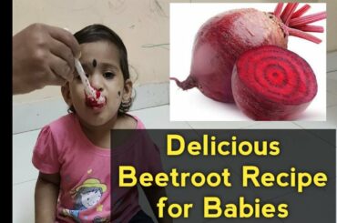 Healthy Delicious Beetroot Recipe for Babies||6 Months- 2 Years|| Vegetable# Immune Booster#Growth