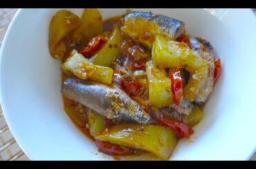 Sauteed Sardines with Bottle Gourd | Ginisang Sardinas sa Upo | WFH Meal Ideas #5