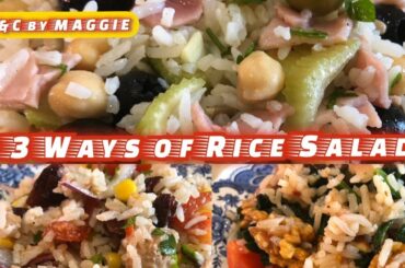 Three Ways of Cooking | Rice Salad Recipe Easy | Step By Step