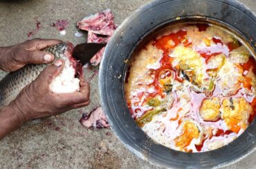 Chepala Pulusu In Clay Pot | Traditional Style Healthy Food Cooking | Vantinti Ruchulu