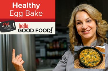BEST HEALTHY Egg Bake - Healthy Brunch Ideas