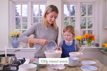 Healthy snack ideas for families: Buckwheat, Nut & Cinnamon Granola