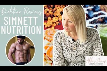 Dietitian Reviews VEGAN NUTRITIONIST Derek Simnett of Simnett Nutrition What I Eat In A Day