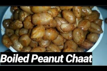 Boiled Peanut Chaat | EASY QUARANTINE (LOCKDOWN) RECIPE! | Snacks Recipes | Vrat Ki Farali Recipes