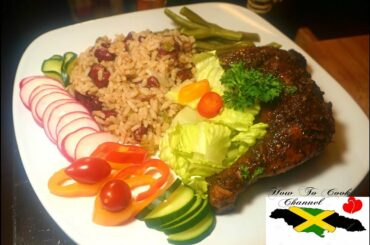 Let Cook🙋🍛jamaican sunday dinner jerk chicken vegetable rice & peas made Easy