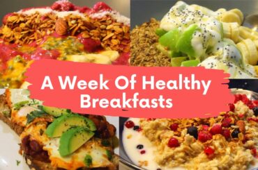 A Week of Healthy Breakfasts | CADO