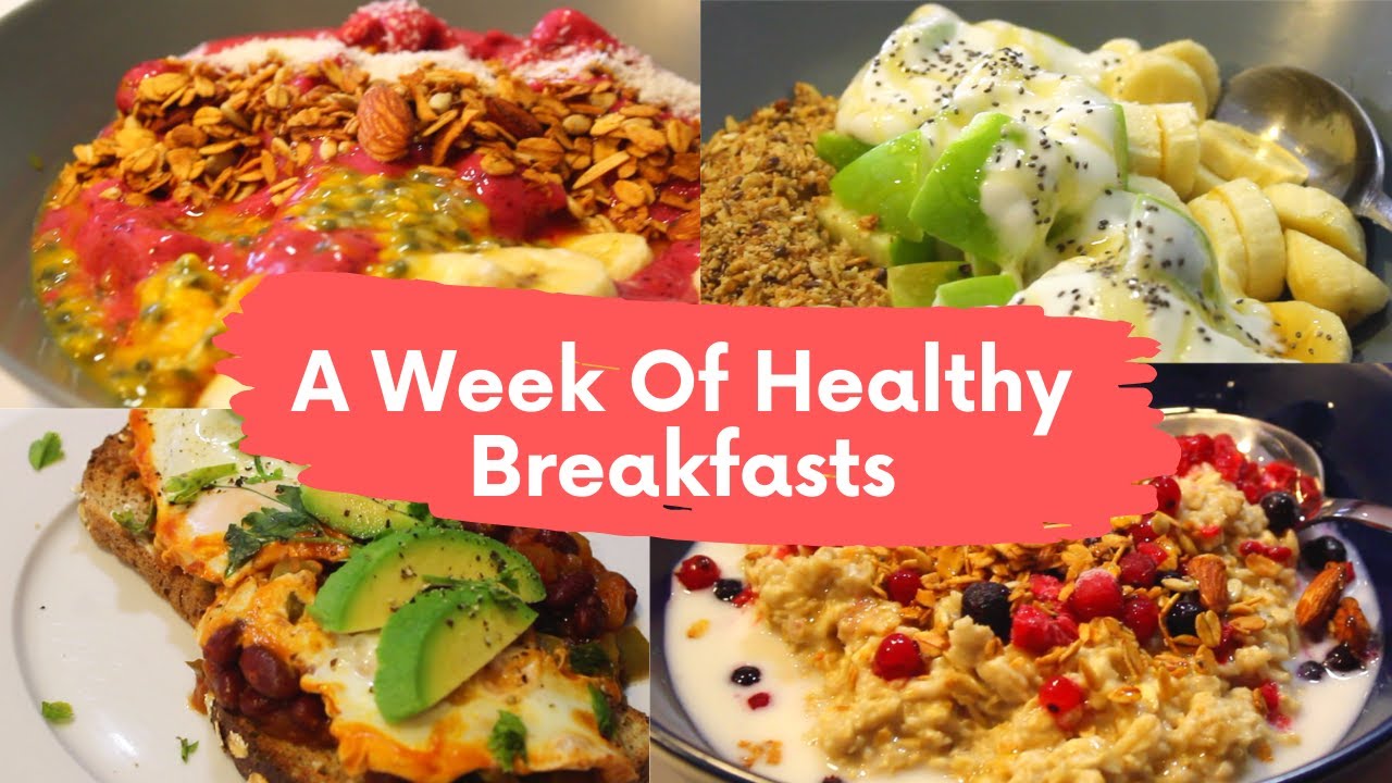 A Week of Healthy Breakfasts | CADO A Week of Healthy Breakfasts | CADO