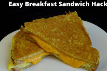 Easy Breakfast Sandwich Hack!
