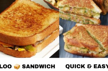 ALOO SANDWICH Recipe At Home | Quick & Easy #Breakfast Recipe | Potato Sandwich #StayHOME #WithMe