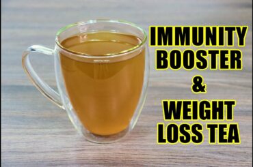 Immunity Booster Turmeric Tea Recipe | Lose 1Kg In 2 Days | Immunity Boosting Tea