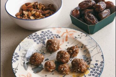 Easy & Healthy Vegan snack RECIPE - 5 min, 2 ingredients