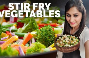 HEALTHY WEIGHT LOSS STIR FRY VEGETABLES#online classes☎️☎️9325294757 by om sai cooking
