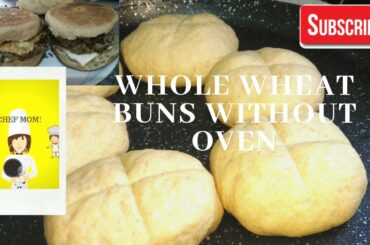 Whole Wheat Buns Recipe| Quick and Healthy|