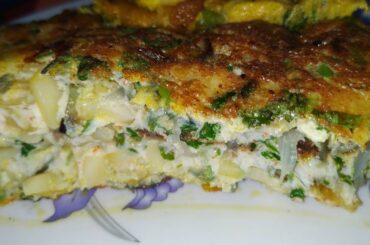 Spanish Omelette Recipe ♥️ | healthy breakfast 😋