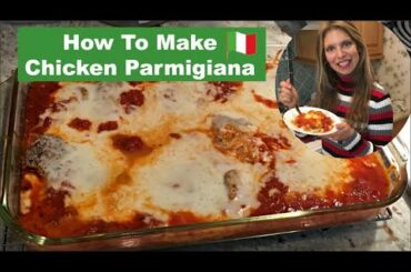 How To Make Chicken Parmigiana  |  Healthy Authentic Recipe!