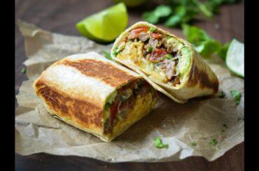 Healthy Recipes for Breakfast - Breakfast Burrito​