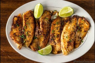 Healthy Recipes for Dinner - Pan Fried Tilapia