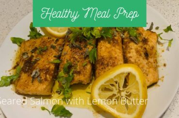Easy Pan Salmon Recipe with Lemon Butter | HEALTHY TIPS