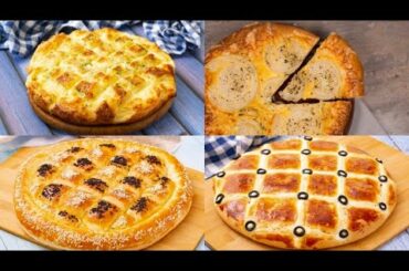 4 focaccia bread recipes ready in a few steps!
