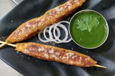 Smoked Soya Lollipop- Healthy protein rich lockdown Recipe