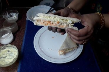 Ready hoye gelo amar Club Sandwich in a healthy way...