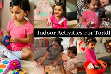 Lockdown Life With A Kid/INDOOR ACTIVITIES For Kids During LOCKDOWN/HOW TO ENTERTAIN 2-3 YEAR OLD