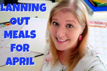 HOW I CREATE A MONTHLY MEAL PLAN FOR MY FAMILY OF 6