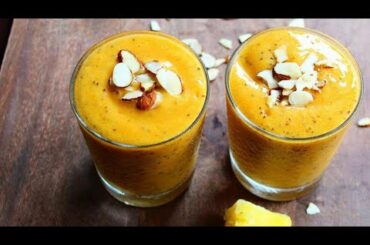 Healthy tropical smoothie! #smoothie #healthy #food