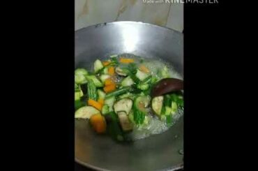 Healthy food that I prepared for my kids dinner