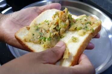 Vegetable cheese sandwich/Healthy Breakfast/Healthy Lunchbox/Healthy Picnic Snacks