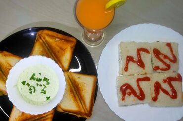 Easy sandwich and spicy mayonnaise