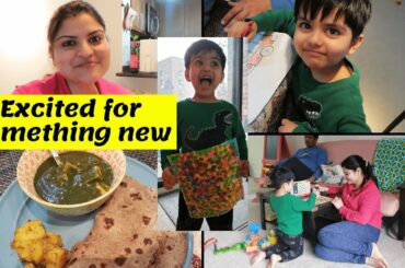 Excited For Something New in Life~Quarantine Simple Indian Lunch Menu~Indian Family in Chicago USA