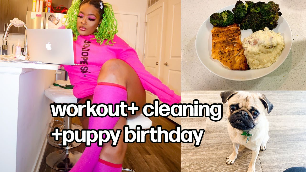 MY PRODUCTIVE DAY AT HOME + Healthy Meals + Plus Size Workout MY PRODUCTIVE DAY AT HOME + Healthy Meals + Plus Size Workout