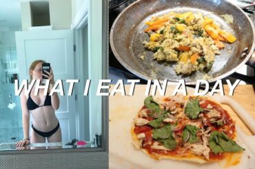 WHAT I EAT IN A DAY | at home healthy meals