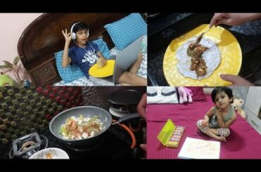 Must Try Healthy Breakfast Recipe for Kids/Home Activities for Kids/Indian Mom Of 2 Day Routine